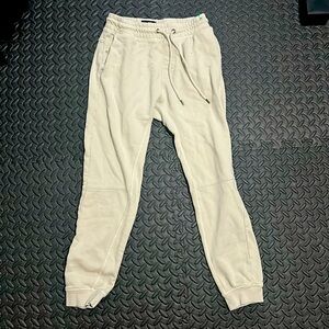 H&M beige/cream sweatpants